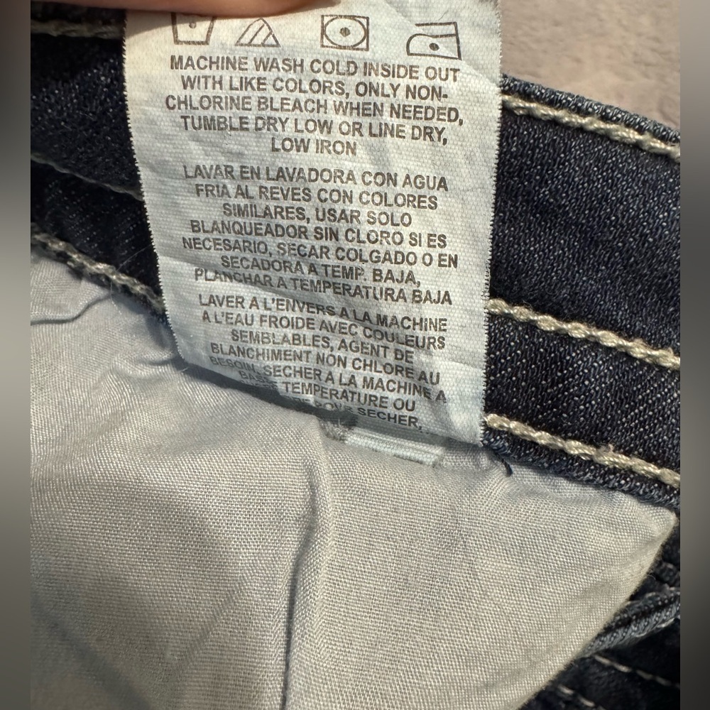 Lee Slender Secret "Lower on the Waist" Bootcut Jeans Size 10 Petite - Picture 5 of 7